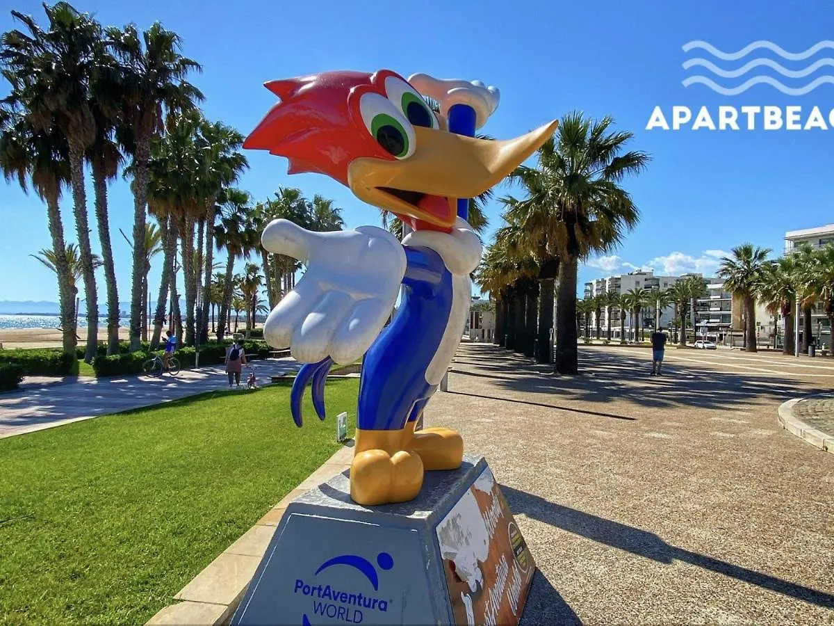 ApartBeach LA PONDEROSA Climatizado Junto Playa Cambrils Apartamento