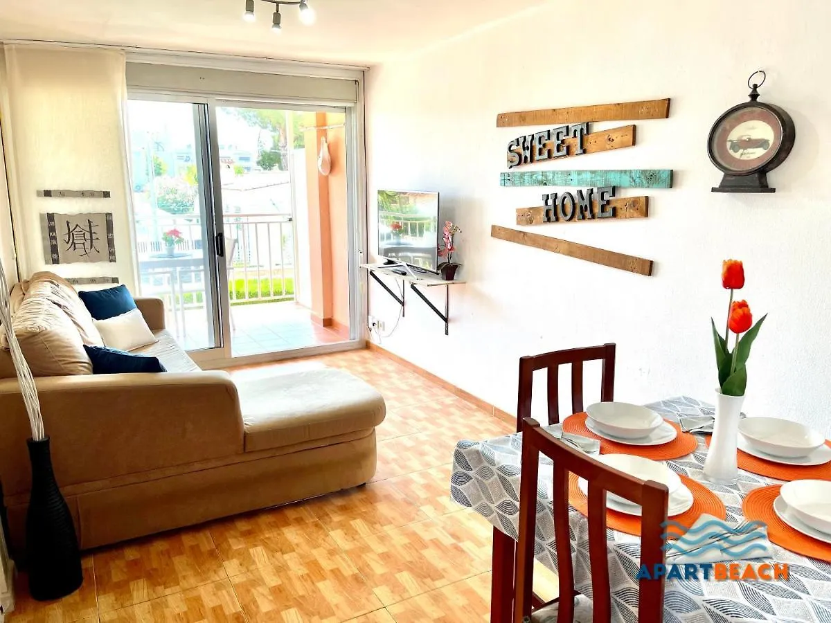 ApartBeach LA PONDEROSA Climatizado Junto Playa Cambrils Apartamento