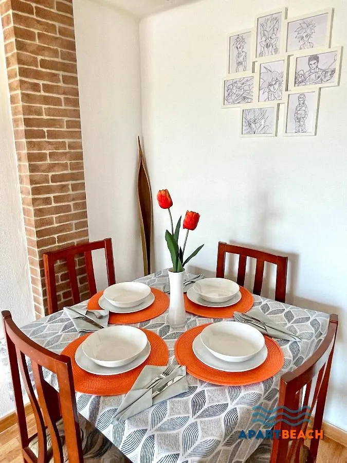 ApartBeach LA PONDEROSA Climatizado Junto Playa Cambrils Apartamento